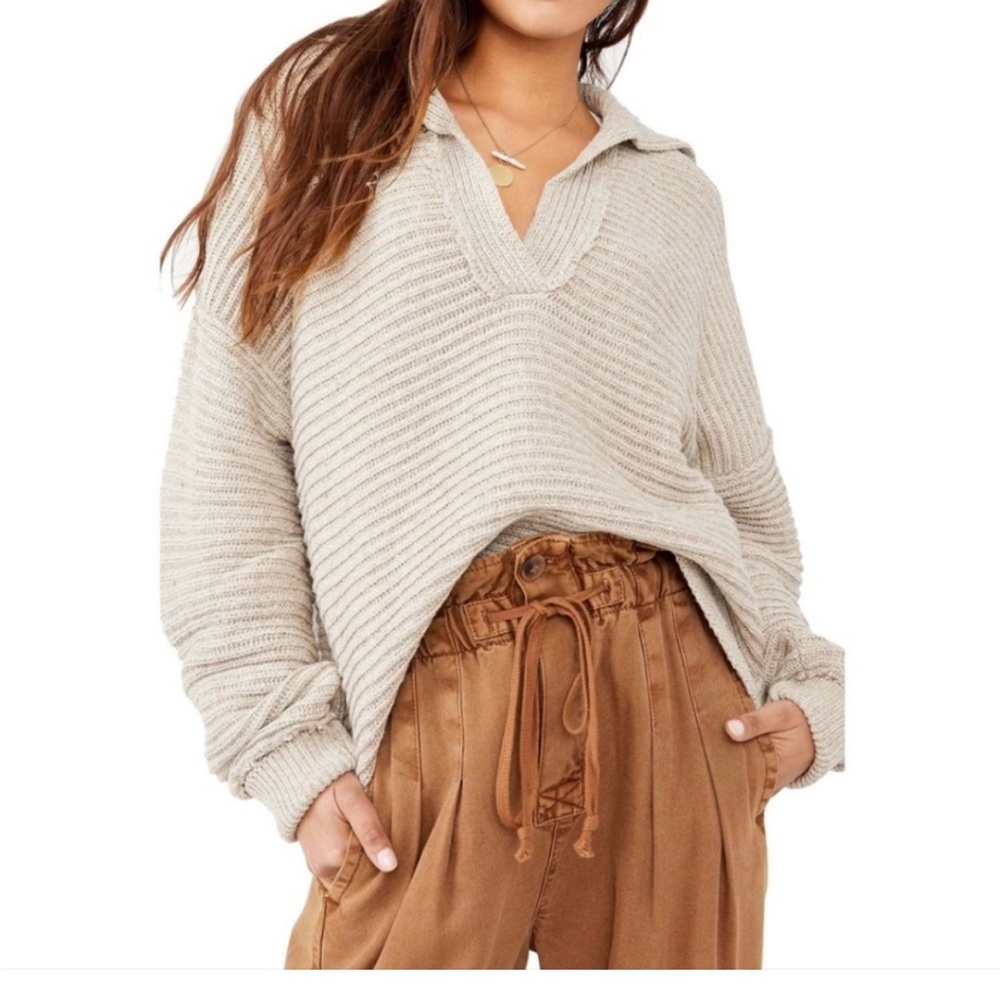NWT Free People V-Neck Sweater